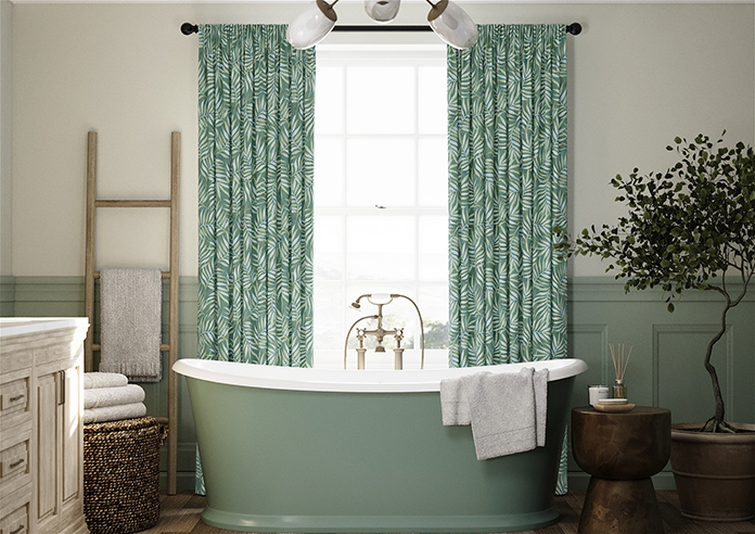 Goa, Pacific Green - Made to Measure Curtain - Image 3